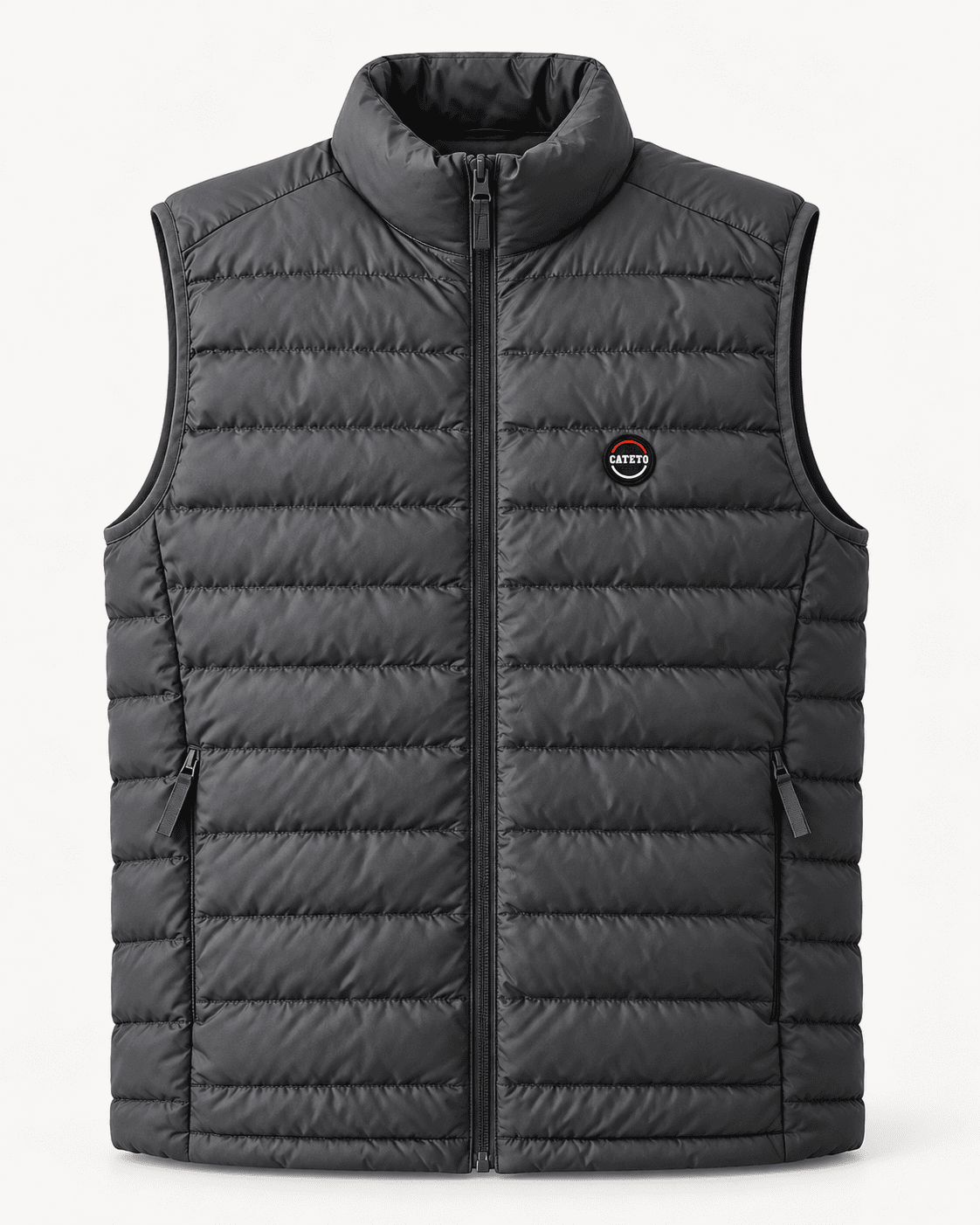 Chaleco Acolchado Gris